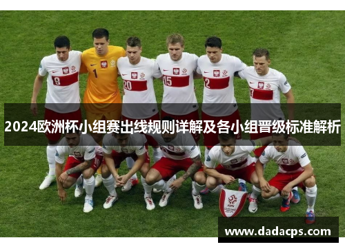 2024欧洲杯小组赛出线规则详解及各小组晋级标准解析